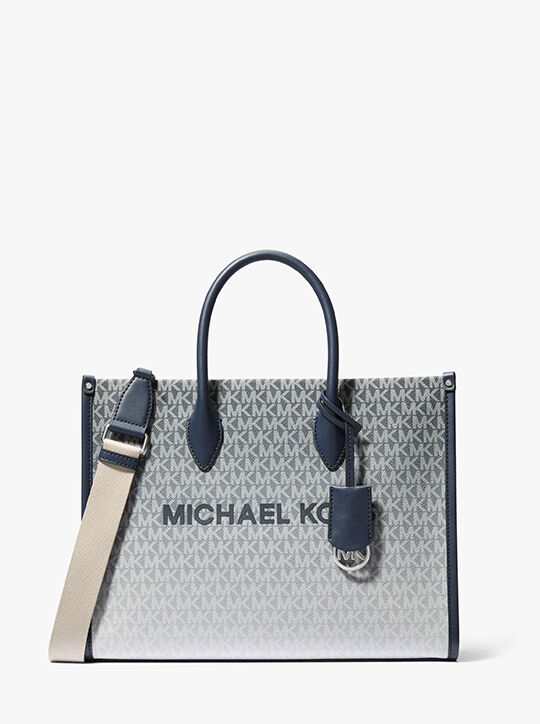 Mirella Medium Ombré Logo Tote Bag michael kors mirella medium ombr logo tote bag