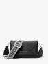 Jet Set Small Signature Logo Print Woven Smartphone Crossbody Bag michael kors jet set small signature logo print woven smartphone crossbody bag