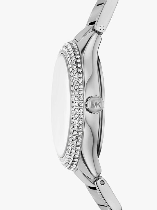 Sylvia Three-Hand Watch michael kors sylvia three hand watch