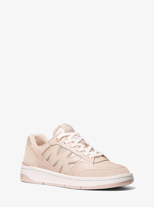 michael kors rebel leather sneaker