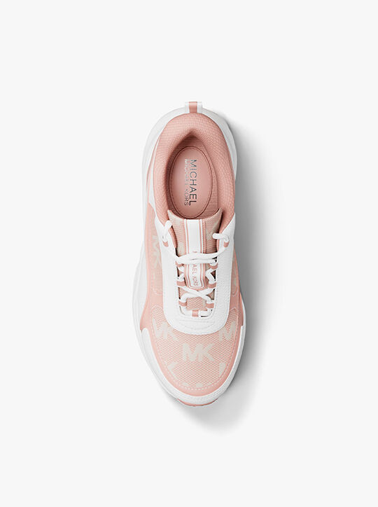 Katrina Mixed-Media Trainer michael kors katrina mixed media trainer