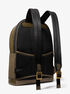 michael kors jet set signature logo backpack
