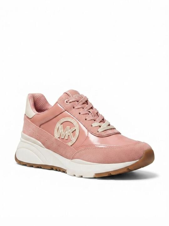 Nova Nylon and Suede Trainer michael kors nova nylon and suede trainer