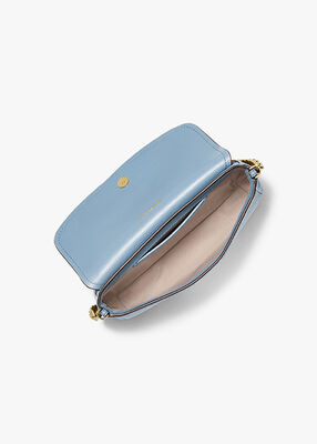 michael kors nolita small pebbled leather crossbody bag