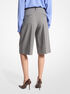 Stretch Wool Flannel Pleated Shorts michael kors stretch wool flannel pleated shorts