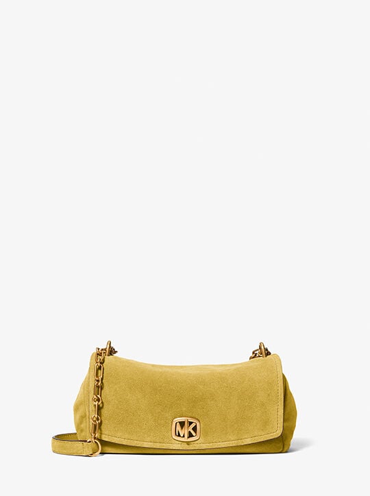 Bryant Small Suede Convertible Shoulder Bag michael kors bryant small suede convertible shoulder bag