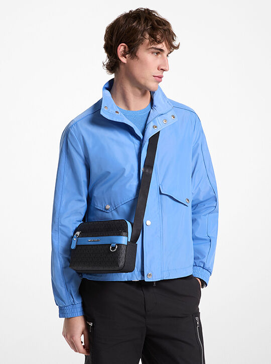 حقيبة كروس هدسون متعددة الاستخدامات بشعار الماركة michael kors حقيبة كروس هدسون متعددة الاستخدامات بشعار الماركة