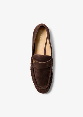 michael kors jennings suede loafer