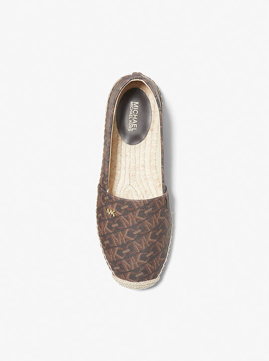 Kendrick Empire Signature Logo Slip-On Espadrille michael kors kendrick empire signature logo slip on espadrille