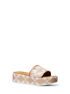 Ember Empire Logo Jacquard Platform Sandal michael kors ember empire logo jacquard platform sandal