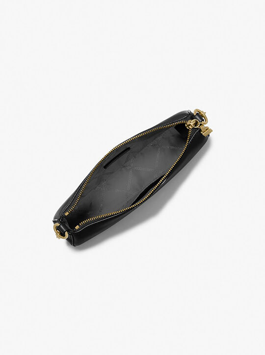 michael kors حقيبة إمباير متوسطة الحجم من الجلد بسلسلة