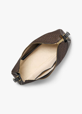 michael kors حقيبة كتف نوليتا متوسطة الحجم بشعار الماركة