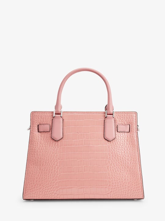 حقيبة يد هاملتون جلد صناعي منقوشة تمساح متوسطة michael kors حقيبة يد هاملتون جلد صناعي منقوشة تمساح متوسطة