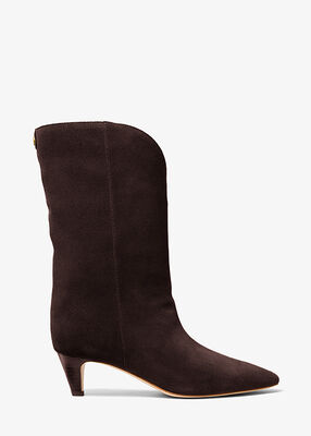 michael kors daniela suede boot