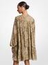 Floral Georgette Tiered Dress michael kors floral georgette tiered dress