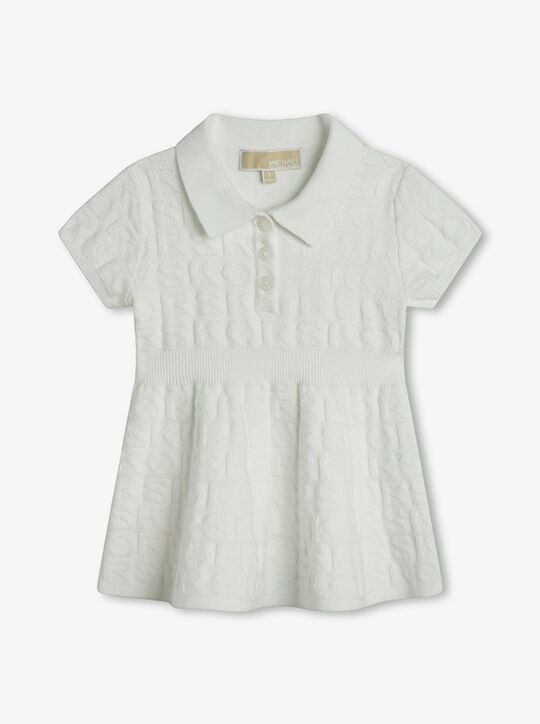 KORS Cotton Terry Blend Polo Dress michael kors kors cotton terry blend polo dress