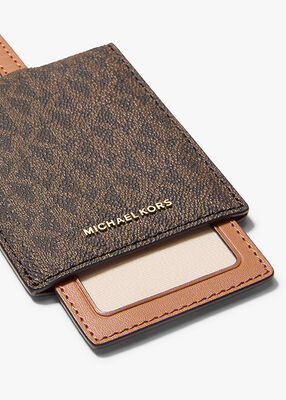 michael kors علامة أمتعة جيت سيت بشعار الماركة