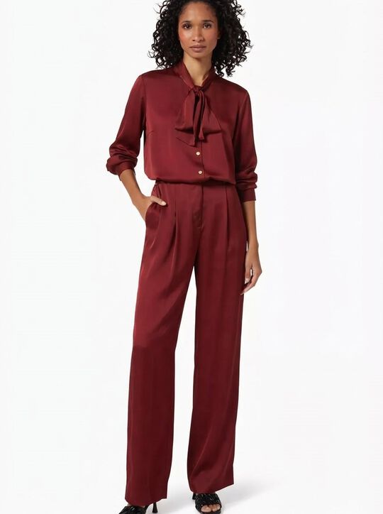 Satin Bow Blouse michael kors satin bow blouse