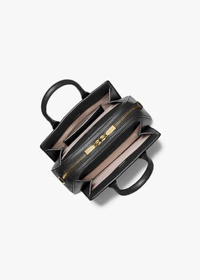 michael kors حقيبة ليلى الجلدية الصغيرة جدًا