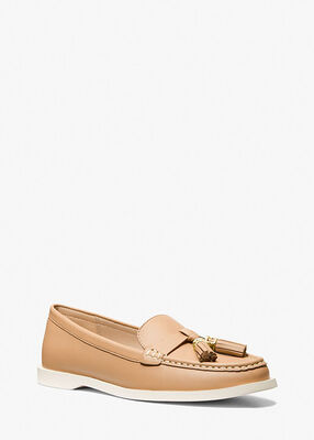michael kors kiernan leather loafer