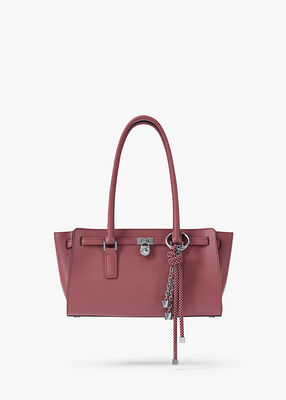 michael kors hamilton moderne small leather satchel