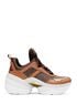 Olympia Signature Logo Trainer michael kors olympia signature logo trainer