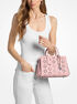 Laila Small Embellished Laser Cut Leather Satchel michael kors laila small embellished laser cut leather satchel