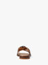 Erika Leather Slide Sandal michael kors erika leather slide sandal