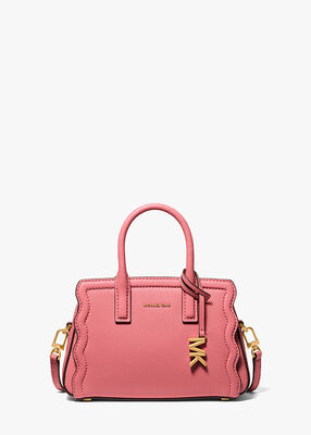 michael kors laila extra small pebbled leather convertible crossbody bag