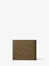 Harrison Logo Billfold Wallet With Passcase michael kors harrison logo billfold wallet with passcase
