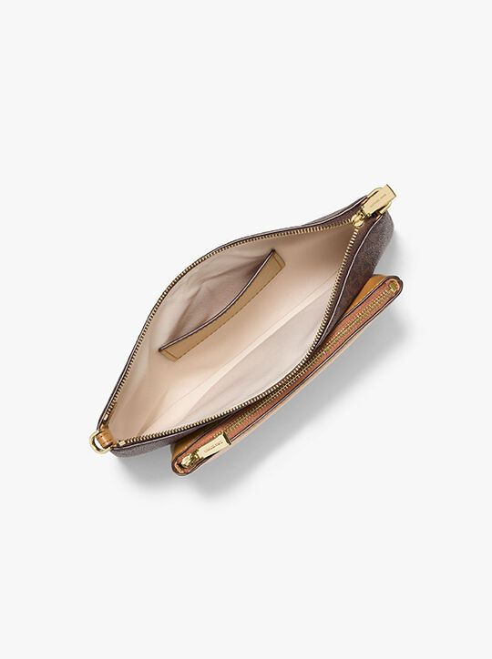 Jet Set Monogrammed Shoulder Bag michael kors jet set monogrammed shoulder bag