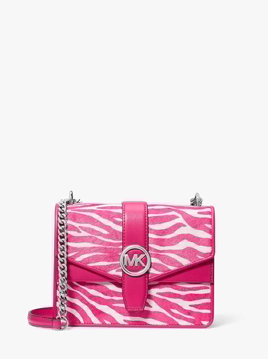Greenwich Small Zebra Print Calf Hair Crossbody Bag michael kors greenwich small zebra print calf hair crossbody bag