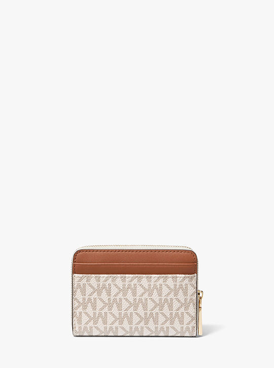 michael kors حافظة بطاقات جيت سيت صغيرة بسحاب