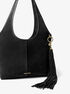 michael kors suede tassel bag charm