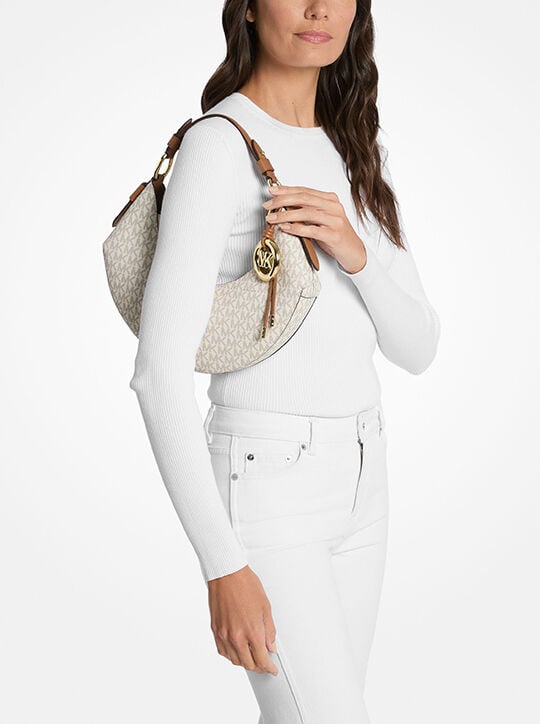 Koa Medium Signature Logo Shoulder Bag michael kors koa medium signature logo shoulder bag