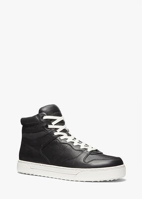Barett Leather High-Top Sneaker
