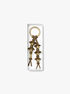 michael kors embellished floral bag charm