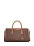 Arden Medium Signature Logo Top-Zip Satchel michael kors arden medium signature logo top zip satchel