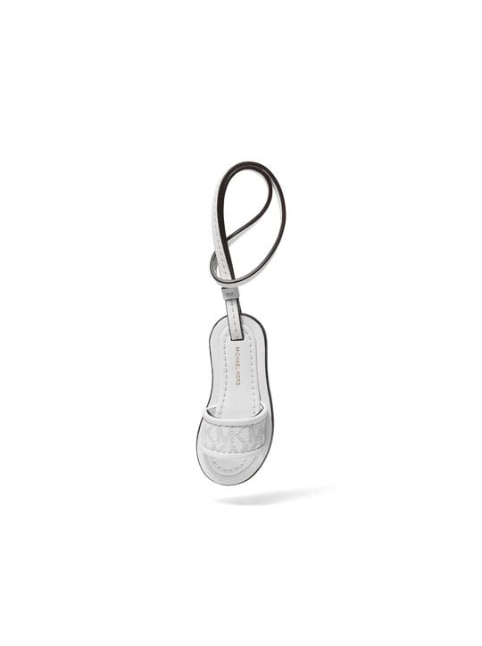 Signature Logo Slide Bag Charm michael kors signature logo slide bag charm
