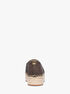 michael kors lynn signature logo platform espadrille