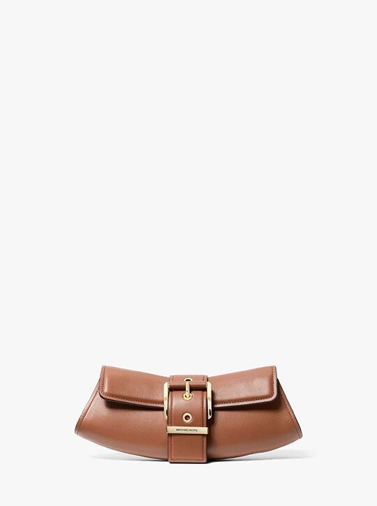 Colby Small Leather Convertible Clutch michael kors colby small leather convertible clutch