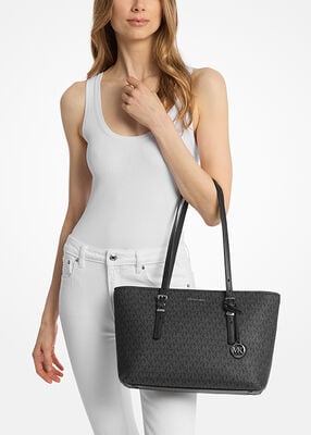 michael kors حقيبة كوين متوسطة الحجم من الجلد