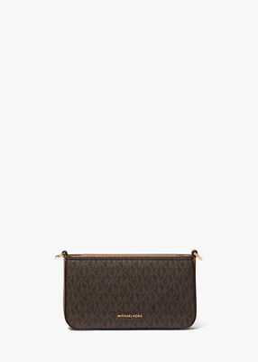michael kors bryant small signature logo convertible pochette