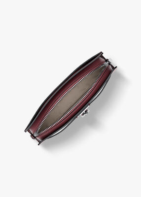 michael kors حقيبة كروس هاميلتون مودرن جلدية قابلة للتحويل صغيرة جدًا