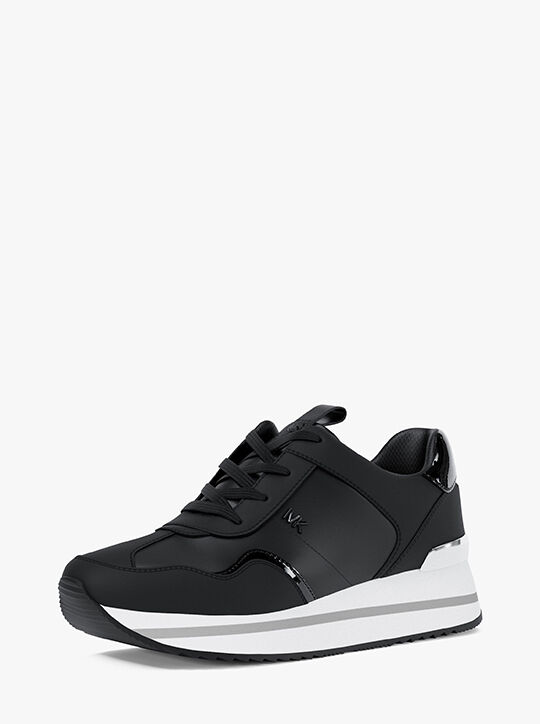 Raina Leather Trainer michael kors raina leather trainer