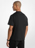 michael kors circle logo cotton jersey t shirt