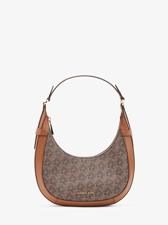 michael kors preston small empire signature logo shoulder bag