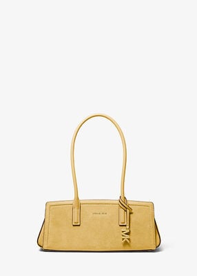 michael kors laila small suede shoulder bag