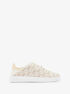 Jenny Empire Monogram and Metallic Sneaker michael kors jenny empire monogram and metallic sneaker