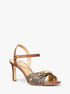 Tiffanie Empire Signature Logo Sandal michael kors tiffanie empire signature logo sandal